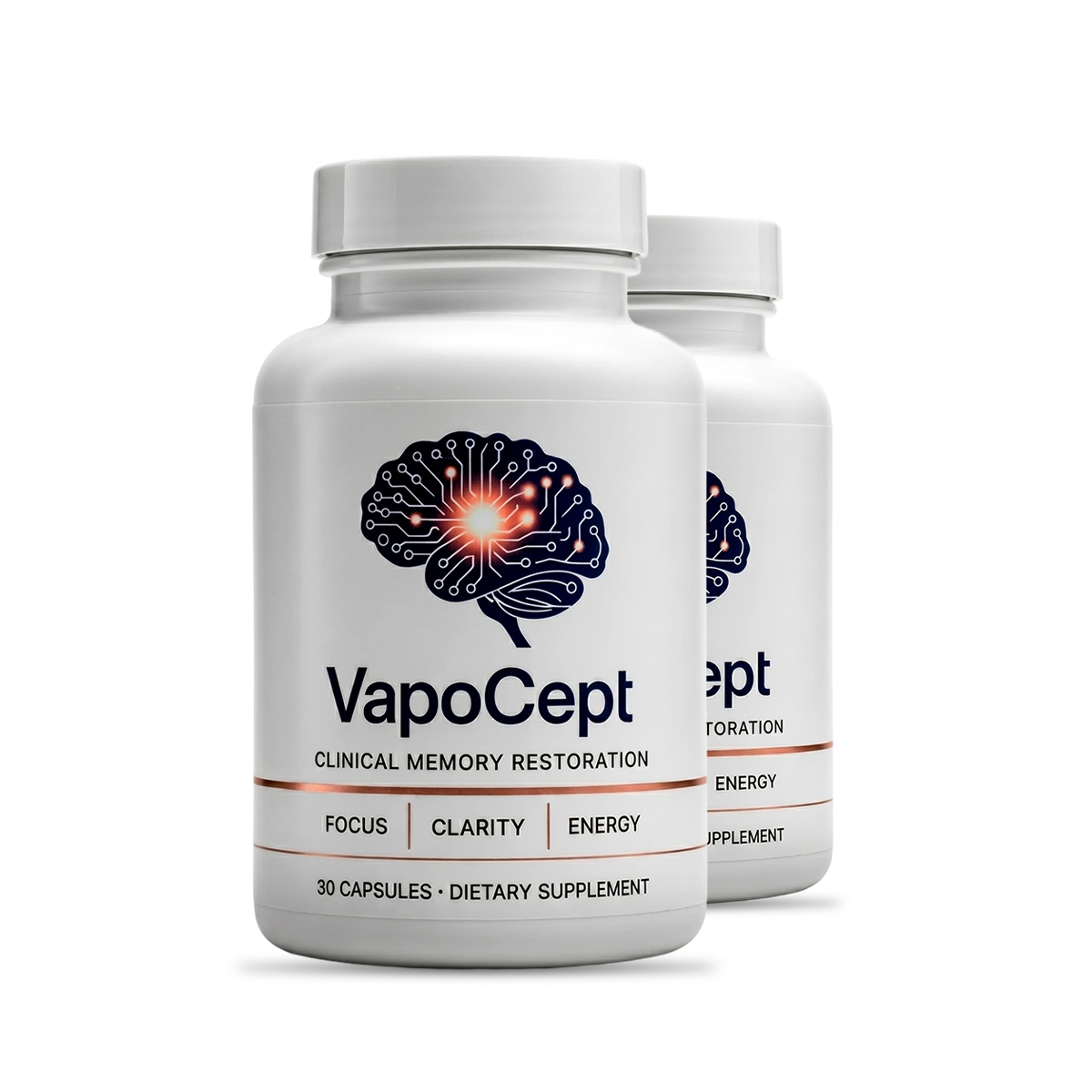 VapoCept Brain Health Supplement Bottle